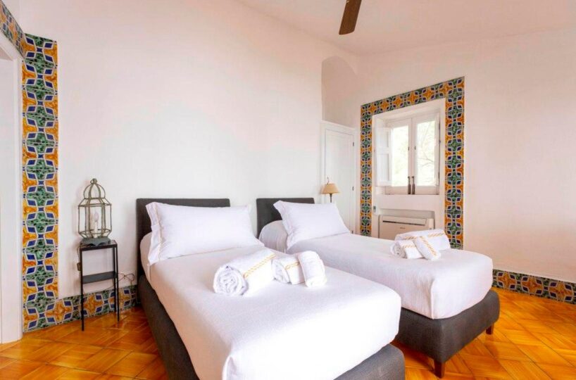 Maiori villa bedrooms 1
