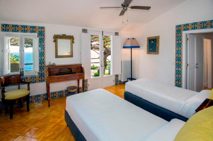 Maiori villa bedrooms 2