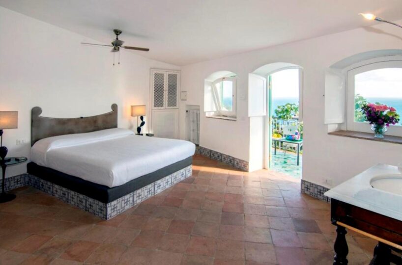 Maiori villa dependance with bedrooms and toilet 5