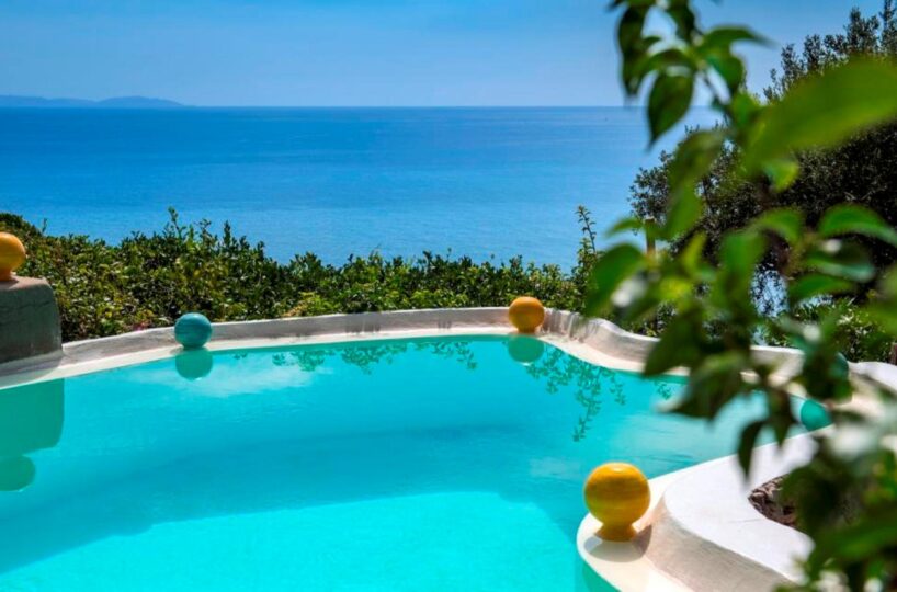 Maiori villa dependance with pool and view on the sea 3
