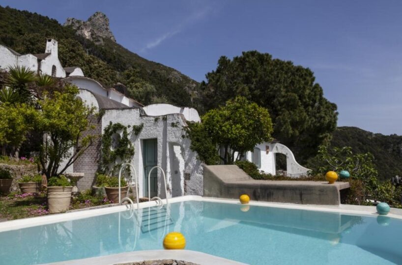 Maiori villa dependance with pool and view on the sea 5
