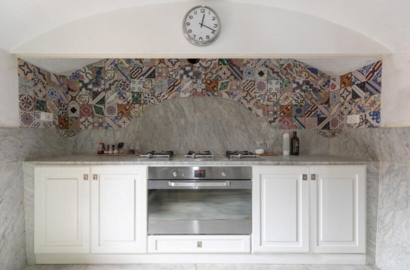 Maiori villa kitchen
