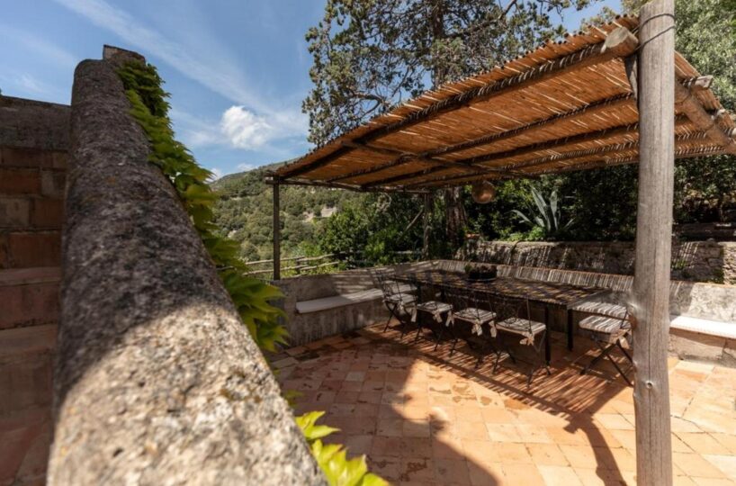 Maiori villa rentals with pool loutside area 1