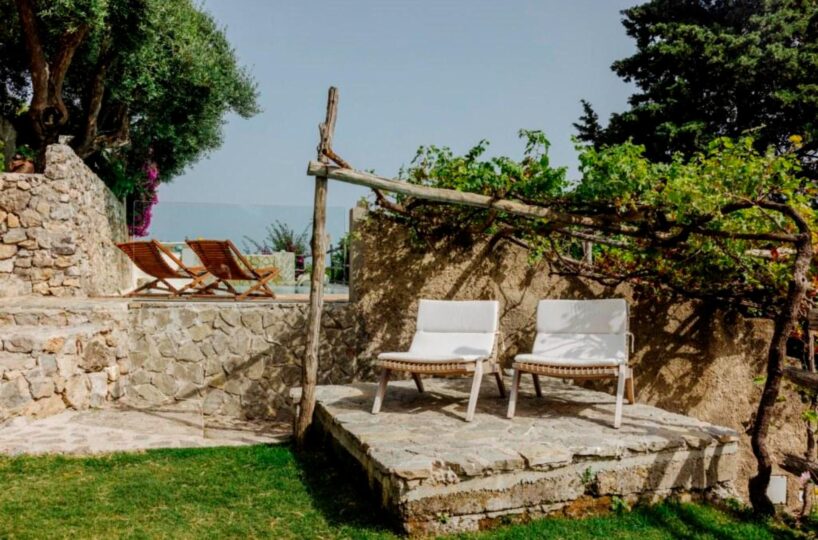 Maiori villa solarium with view at the sea 1