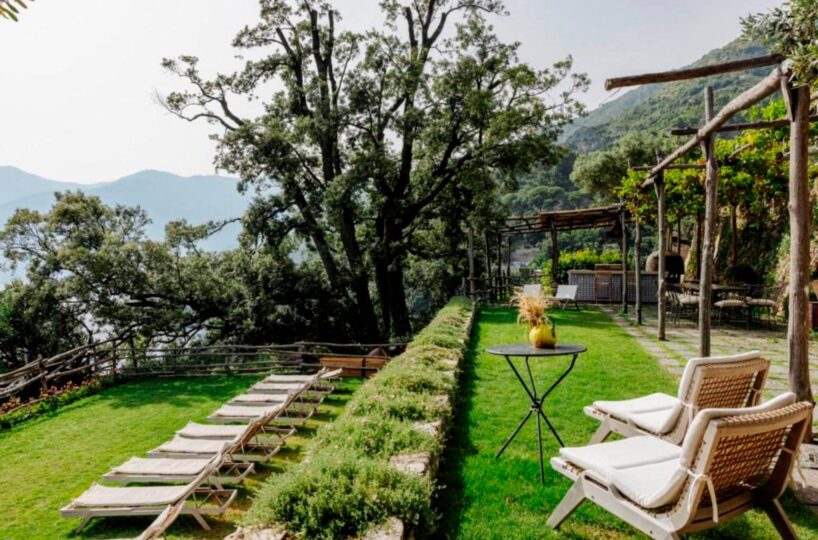 Maiori villa solarium with view at the sea 3