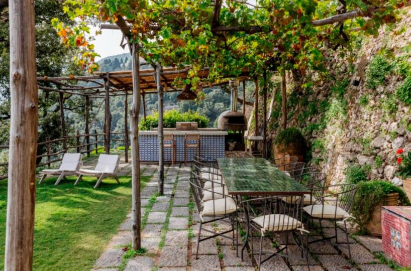 Maiori villa solarium with view at the sea 4