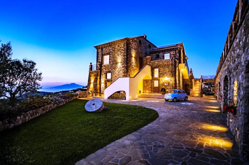 Massa Lubrense Villa with pool 5 bedrooms and 10 sleeps. 28