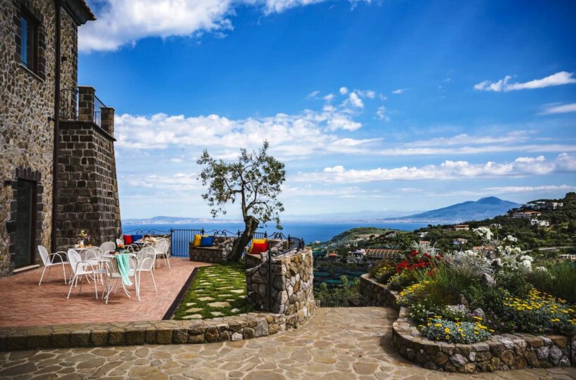Massa Lubrense Villa with pool 5 bedrooms and 10 sleeps. 4