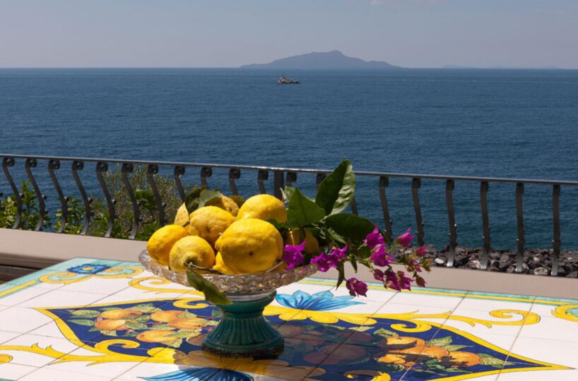 Massa Lubrense villa rentals sea view