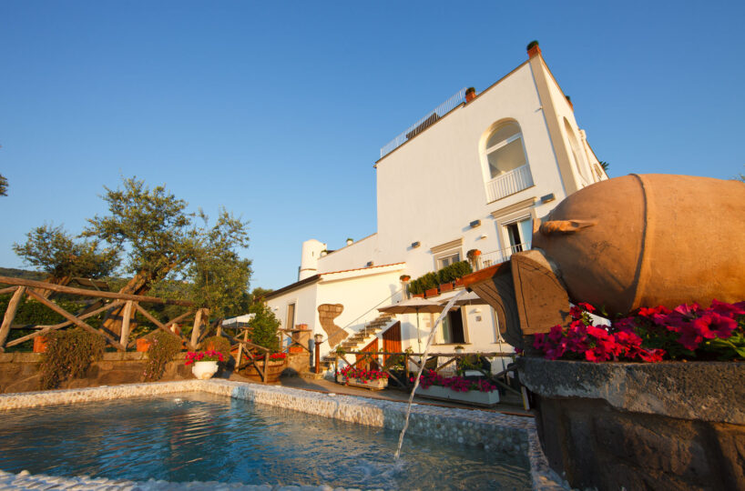 Massa Lubrense villa with pool 5