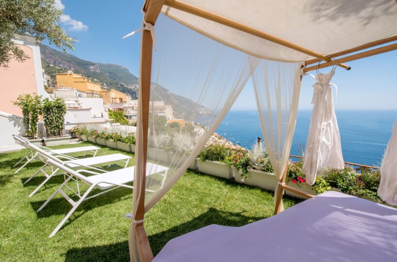 Positano villa solarium