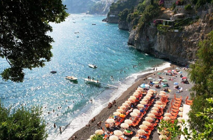 Positano villa with private swimming pool and 6 bedrooms for rent fornilo beach