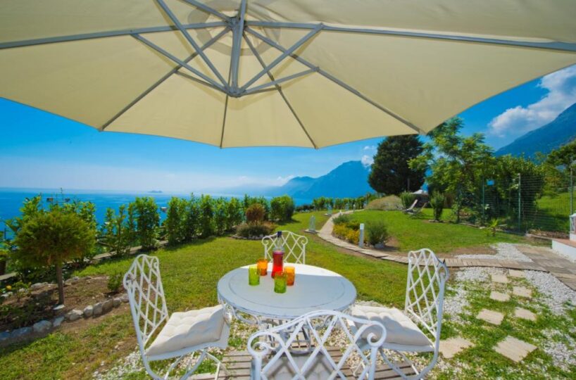 Praiano Villa rental with 7 bedroms 12 sleeps .