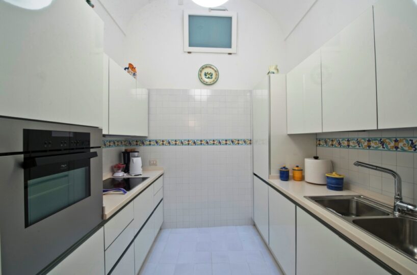 Praiano Villa rental with 7 bedroms 12 sleeps . kitchen
