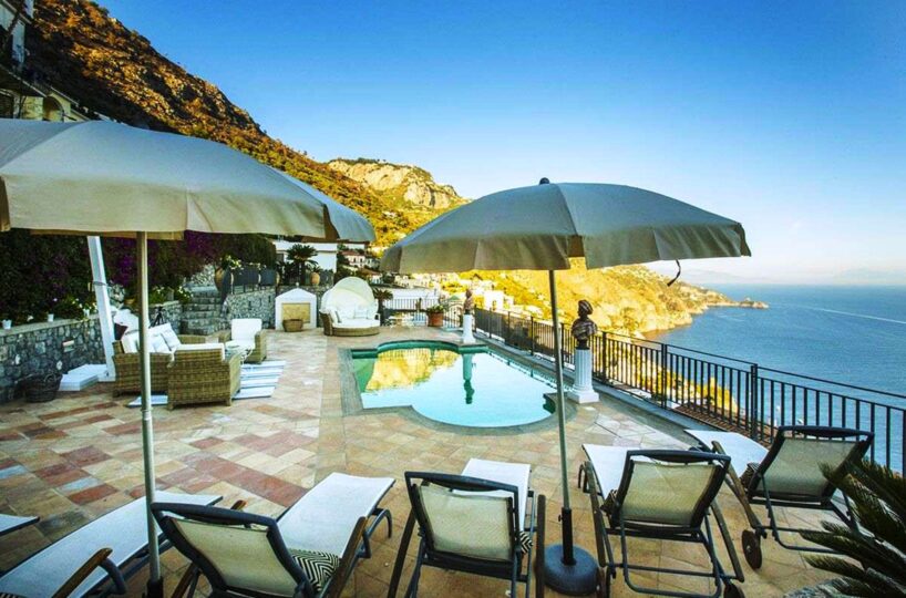 Praiano villa with pool 2 bedrooms swimming pool (21)