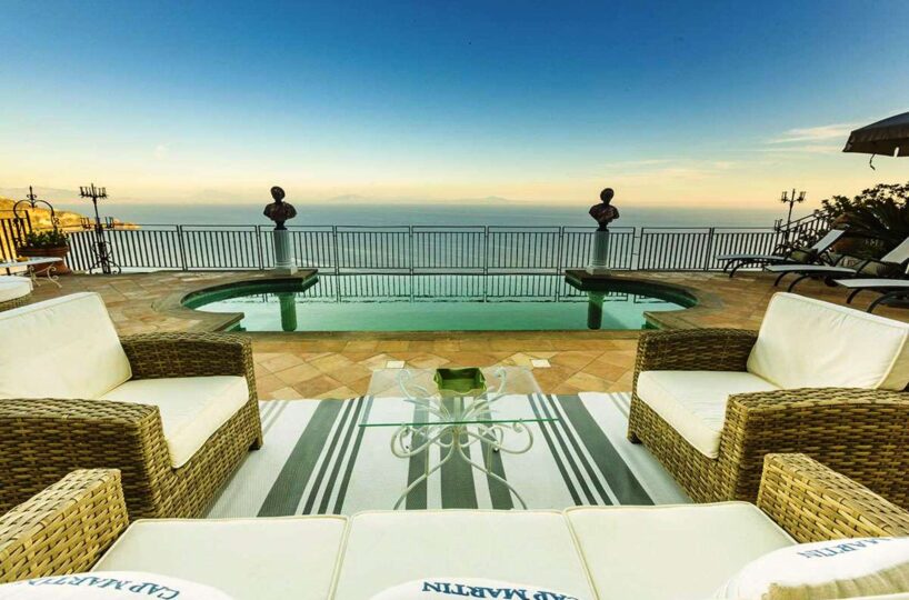 Praiano villa with pool 2 bedrooms swimming pool (22)