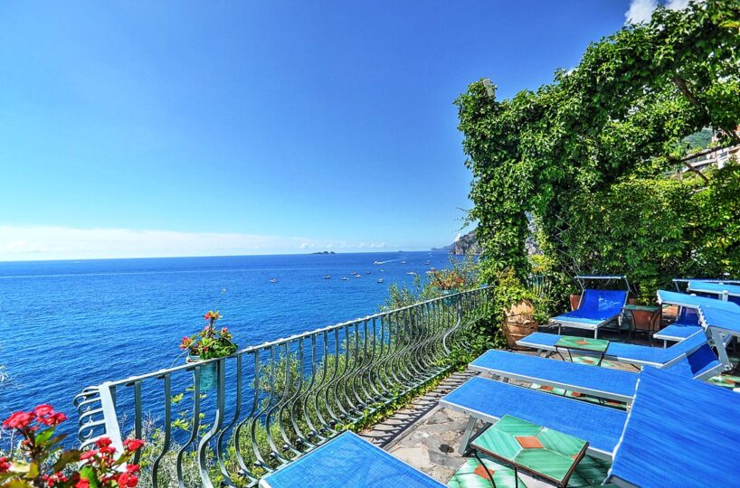 Villa with private beach and pool in Positano 5