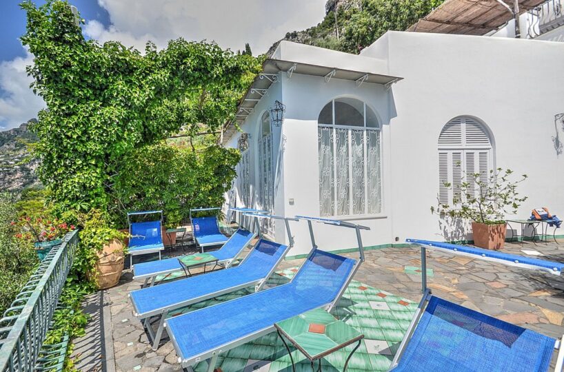 Villa with private beach and pool in Positano 7