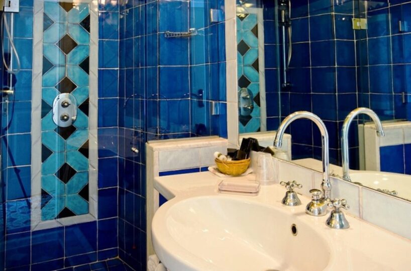 luxury amalfi villa baths