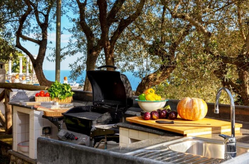 Amalf coast villa 6 bedrooms large pool Barbecue