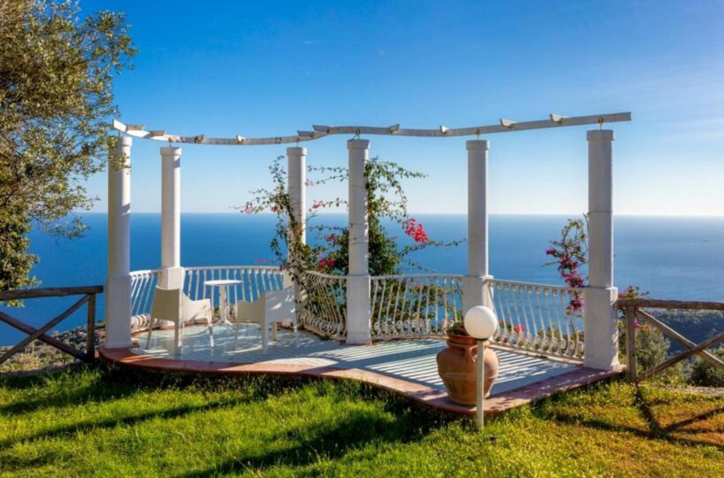 Amalf coast villa 6 bedrooms large pool Belvedere