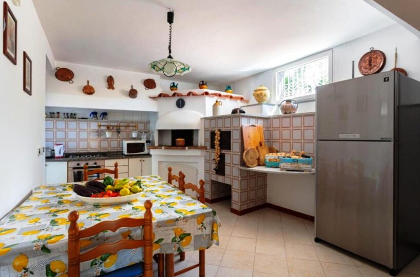 Amalf coast villa 6 bedrooms large pool Cucina