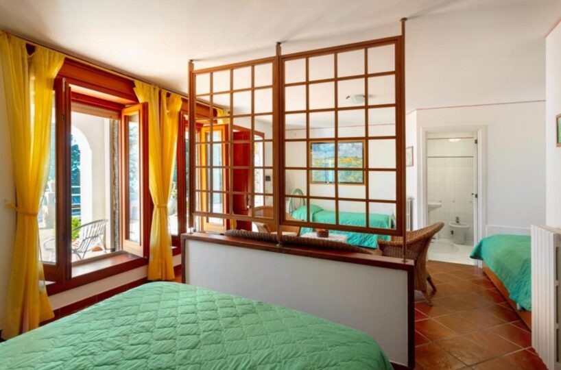 Amalf coast villa 6 bedrooms large pool Dependance 2