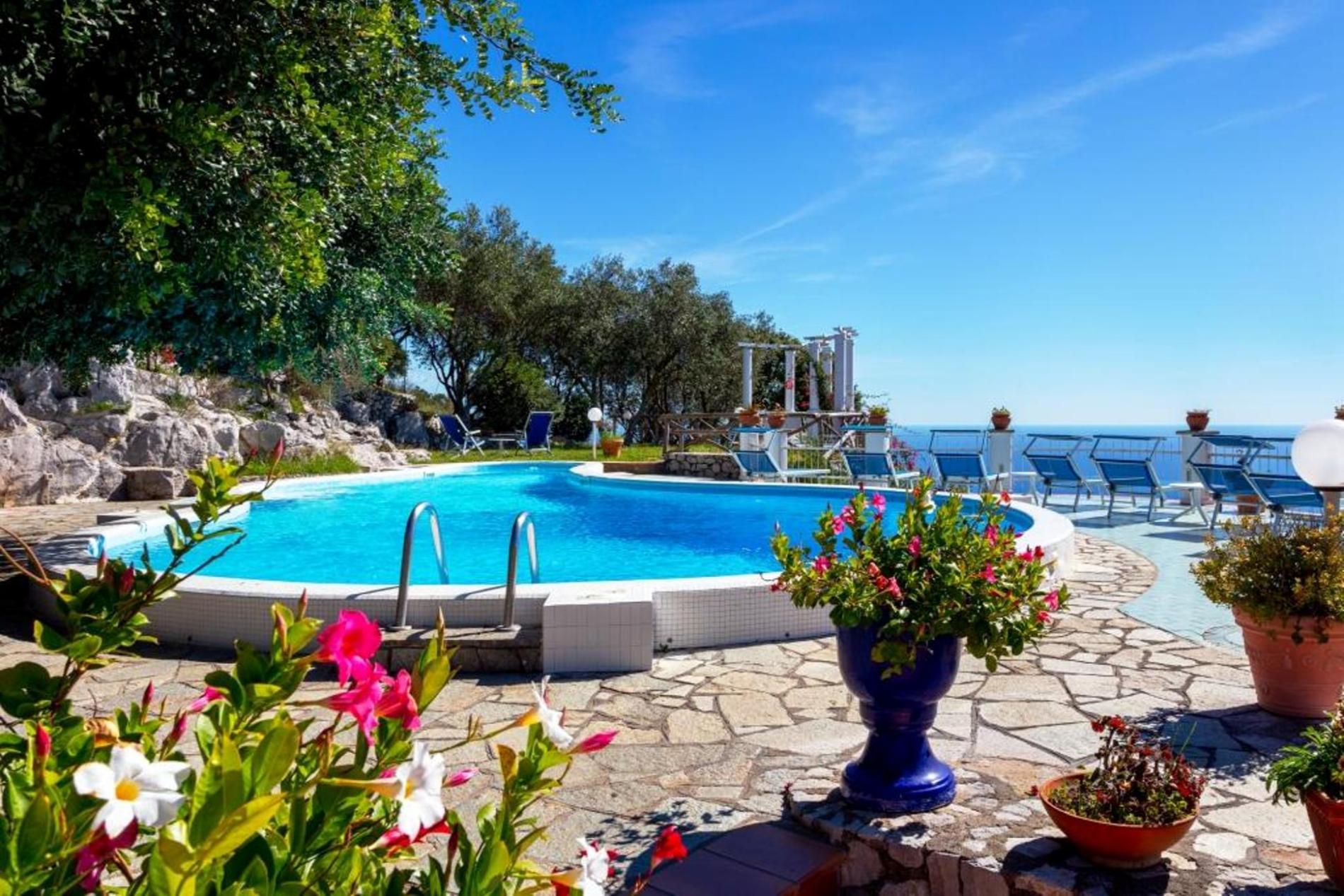 Amalf coast villa 6 bedrooms large pool Piscina 0