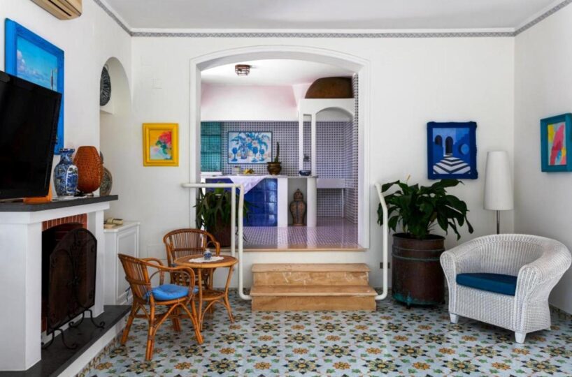 Amalf coast villa 6 bedrooms large pool Soggiorno e vineria