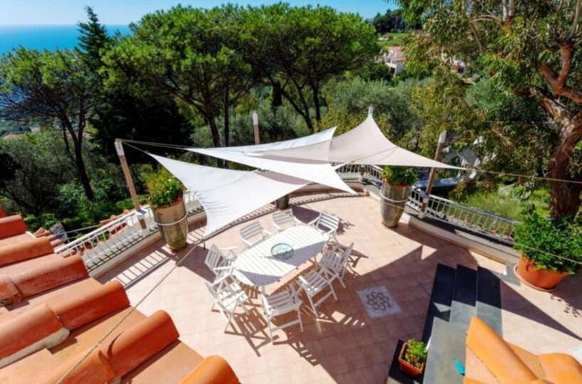 Amalf coast villa 6 bedrooms large pool Terrazzo a sud ovest