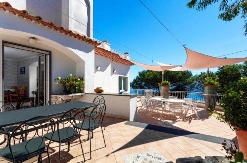Amalf coast villa 6 bedrooms large pool Terrazzo sud ovest