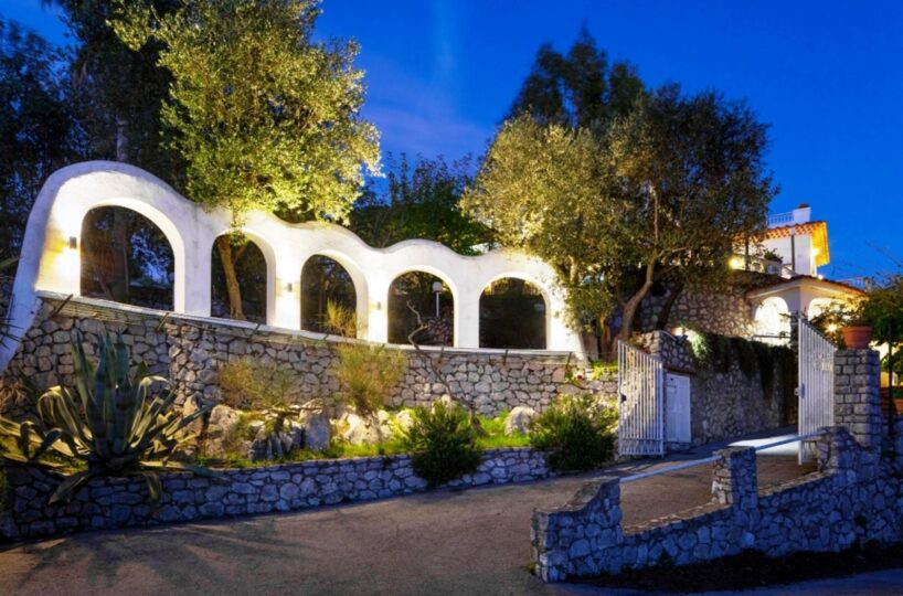 Amalf coast villa 6 bedrooms large pool outside 4
