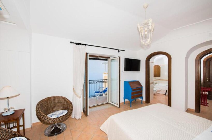 Positano Villas rental with pools Montepertuso bedroom 3
