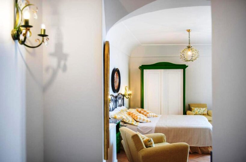 Positano Villas rental with pools Montepertuso bedroom