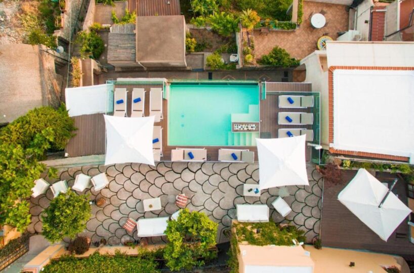 Positano Villas rental with pools Montepertuso pool