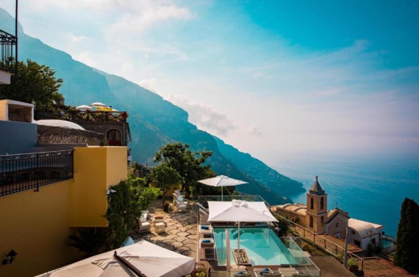 Positano Villas rental with pools Montepertuso views