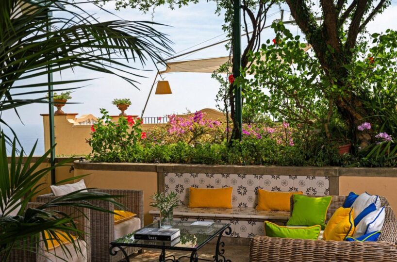 Positano villa with heated pool in center 4 bedrooms 8 sleeps (2)