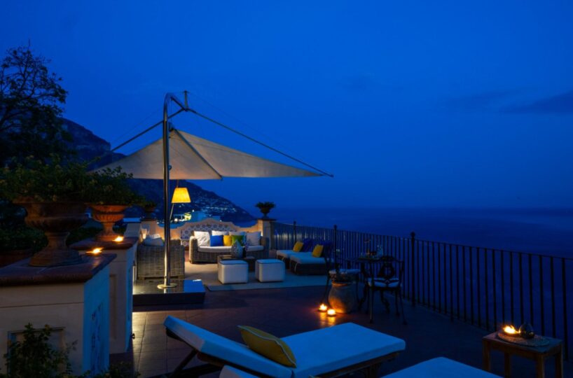 Positano villa with heated pool in center 4 bedrooms 8 sleeps (21)