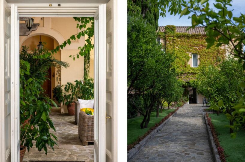 Positano villa with heated pool in center 4 bedrooms 8 sleeps (25)