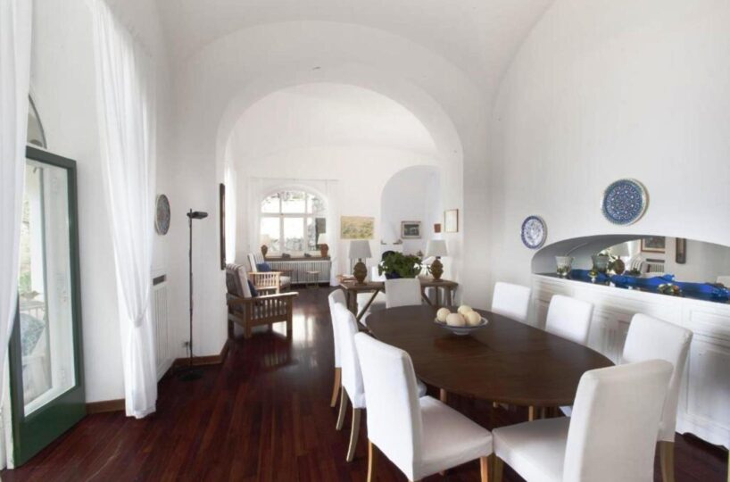 Positano villa with private beach .1