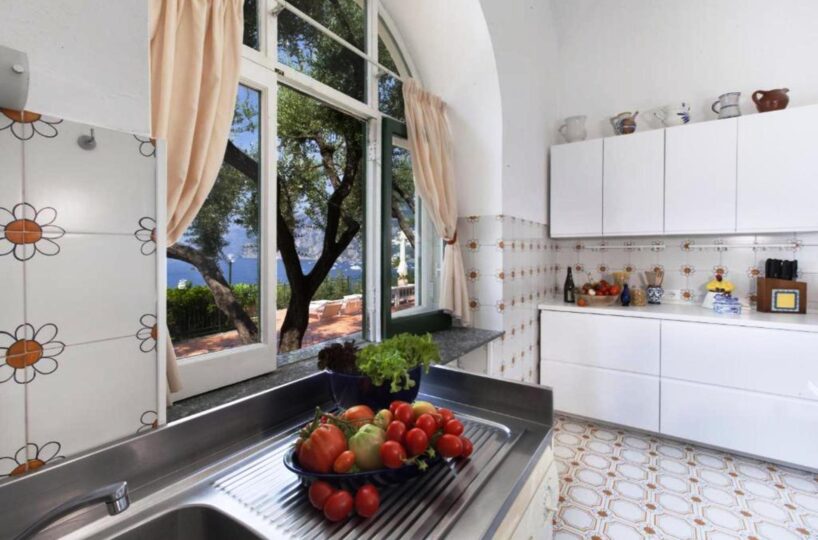 Positano villa with private beach .2