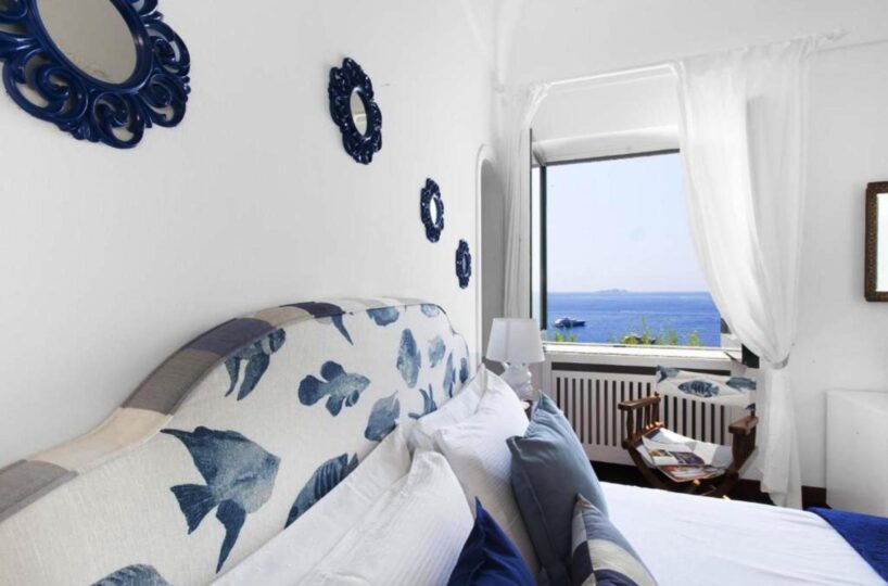 Positano villa with private beach 23