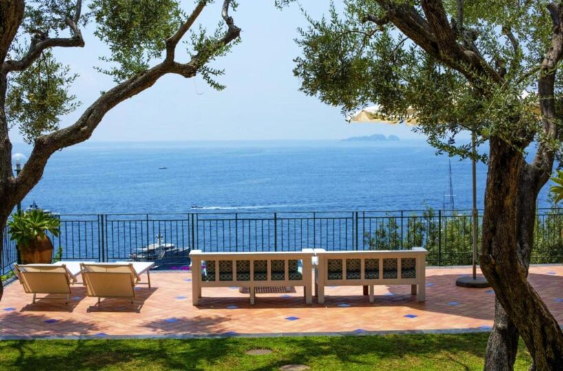 Positano villa with private beach 4