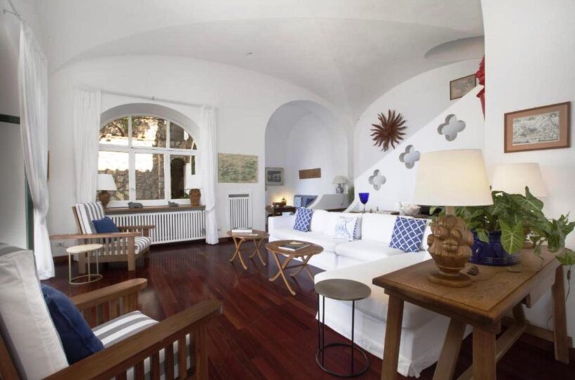Positano villa with private beach 8