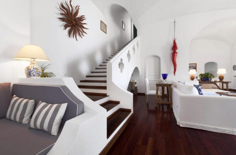 Positano villa with private beach 9