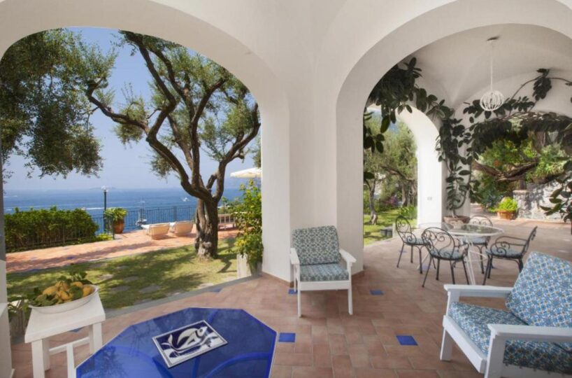 Villa Positano terrace